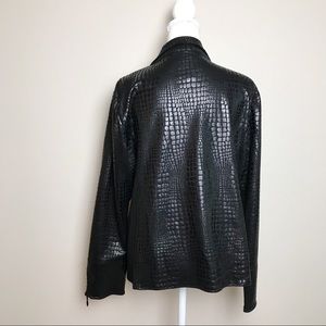 FDJ French Dressing Jackets & Coats - FDJ Faux Leather Lightweight Jacket FDJ French Dressing Jackets & Coats - FDJ Faux Leather Lightweight Jacket